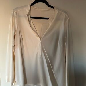 LULULEMON Elegant Cream Women's Top
